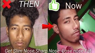 Lose Nose FatGet Slim Nose  Nose Reshaping Exercise  I Used That Exercise for Sliming Nose🔥 [upl. by Hephzipa]