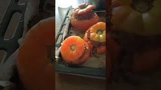 tomates farcies de notre jardin [upl. by Ursa37]