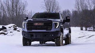 2024 GMC Sierra 2500 HD AT4X AEV Edition First Test So Big We Couldnt Even Get It Dirty [upl. by Etnovad361]