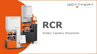 Rubber Capillary Rheometer  GÖTTFERT [upl. by Lyrak]