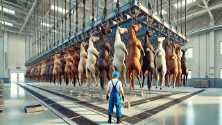 Inside the Horse Farm Processing Traditions and the Controversies of Horse Meat [upl. by Carmelo]