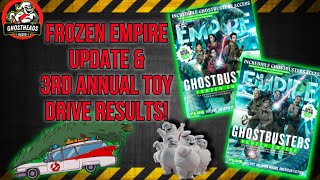 Ghostbusters Frozen Empire Update amp 3rd Annual Toy Drive Results [upl. by Micah]