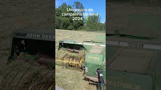 Um pouco da campanha do feno 2024🌾 agro agriculture shorts short [upl. by Ahsekal]