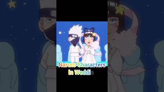 Naruto Characters in wedding mode 🎎 naruto shorts kakashi [upl. by Hyo792]