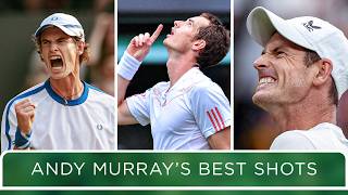 Andy Murray masterclass  Murrays best shots to win 2013 amp 2016 Wimbledon titles [upl. by Armat882]