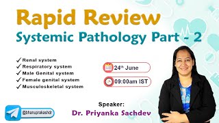 Super Simplified Pathology by Dr Priyanka Sachdev  Systemic Pathology Part  2 [upl. by Mcgruter341]