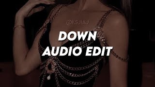 Down  Marian Hill ✨Edit audio✨ REQUEST wear headphones 🎧 [upl. by Pazia]