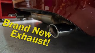 Replacing RoadsterSport Race Muffler with a RoadsterSport Super Q  Sounds AMAZING [upl. by Aimee]