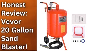 Product Review Vevor 20 Gallon Sand Blaster [upl. by Ardaed577]