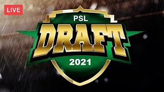 HBL Pakistan Super League Player Draft 2021 [upl. by Sneve]