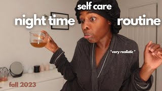 FALL Self Care Night Time Routine 💆🏾‍♀️ Sam Ivory [upl. by Adelaida731]