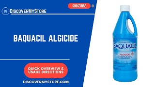 Baquacil Algicide [upl. by Ahtiekal]