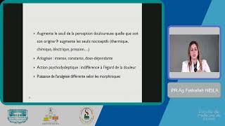 Pharmacologie des morphiniques [upl. by Ettennat]