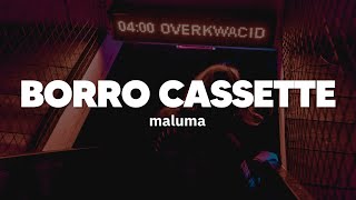 Maluma  Borro Cassette  Letra [upl. by Alathia]