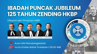 Ibadah Puncak Jubileum 125 Tahun Zending HKBP [upl. by Marchese595]