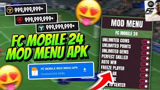 FC Mobile 24 Mod Apk 20103 Gameplay  FC Mobile 24 Mod Menu v20103  FC Mobile Mod Apk [upl. by Dorcea]