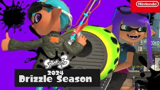 Splatoon 3  Drizzle Season 2024  Announcement  Nintendo SwitchConcept [upl. by Chalmers763]