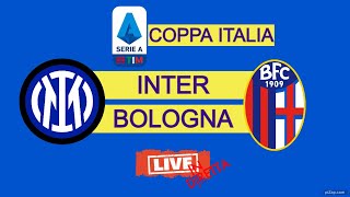 INTERBOLOGNA  🔴 DIRETTA LIVE  OTTAVI DI COPPA ITALIA in Cronaca live reaction streaming [upl. by Fulbert266]