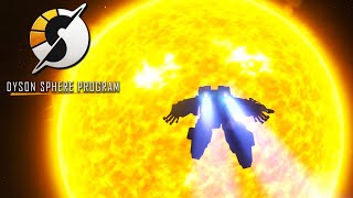 Flying into THE SUN  Dyson Sphere Program Ep 2 [upl. by Veljkov]