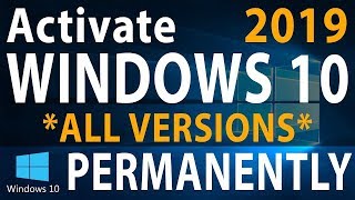 Windows 10 Activator  Windows 10 Activation 2019 ✅ [upl. by Ahsoyem]