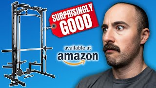 The Cheapest Smith Machine I Could Find on Amazon …A Review [upl. by Ecnadnac575]