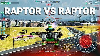 FIRST RAPTOR VS RAPTOR WarRobots [upl. by Atiana]