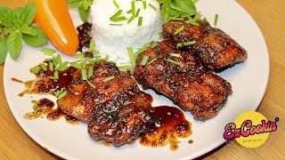 SPICY SOY GLAZED CHICKEN for Delicious Lunch [upl. by Lienad843]