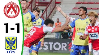 Kortrijk vs STVV 11 All Goals and Extended Highlights [upl. by Enahsed610]