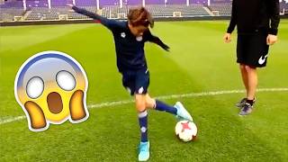 KIDS IN FOOTBALL  FAILS SKILLS amp GOALS 5 [upl. by Leizahaj]