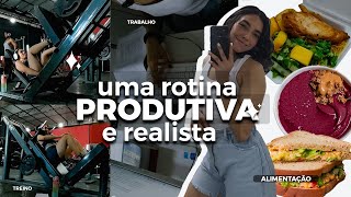 VIDA REAL  uma rotina produtiva e saudável [upl. by Sachs]