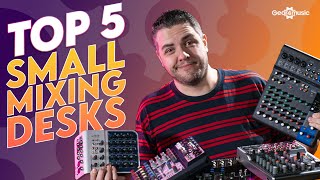 Top 5 Small Mixing desks of the Year  Find Your Perfect Audio Mix [upl. by Joacima178]