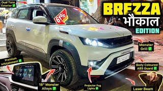 Brezza LXI Base To Top Model Modification With Price ✅ Brezza Base To Top Model Modified [upl. by Ahsieyn]