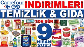 CARREFOURSA GIDA VE TEMİZLİK İNDİRİMLERİ  CARREFOUR MARKET SON GÜN 9 NİSAN  CARREFOURSA KATALOG [upl. by Humfried]