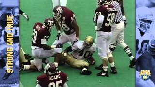 1993 Cotton Bowl vs Texas AampM  125 Years of Notre Dame Football  Moment 115 [upl. by Wolliw]