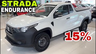 NOVA STRADA ENDURANCE A MAIS BARATA DE TODOS OS MODELOS DA FIAT STRADA PREÇO [upl. by Hessler]