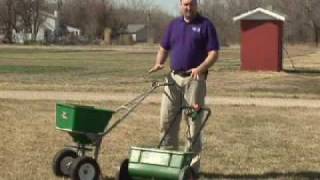 Tips for Using Drop or Broadcast Spreaders [upl. by Manny]