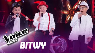 Jabłoński Bąk Nowak  quotBlame It On The Boogiequot  Bitwy  The Voice Kids Poland 4 [upl. by Patin433]