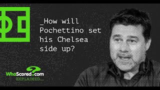 How will Pochettino set his Chelsea side up  Tactics Explained [upl. by Rudd]