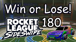 Win or Lose 180  Comment below before you watch rocketleaguesideswipe [upl. by Mauldon]