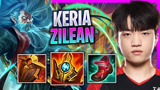 LEARN HOW TO PLAY ZILEAN SUPPORT LIKE A PRO T1 Keria Plays Zilean Support vs Rakan Season 2023 [upl. by Mirabelle]