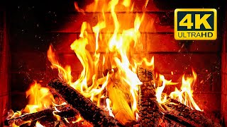 🔥 Cozy Fireplace 4K 12 HOURS Fireplace with Crackling Fire Sounds Fireplace Burning 4K [upl. by Nnyletak561]