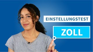 Einstellungstest Zoll 2024 Das musst du wissen einstellungstest zoll ausbildung [upl. by Sessylu]