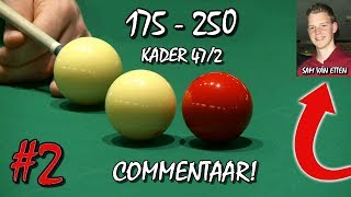 COMMENTAAR VIDEO 2  SAM VAN ETTEN 175 tm 250  Finale NK Ankerkader 472 Ereklasse [upl. by Amary]