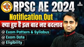 RPSC AEN Vacancy 2024  RPSC AE Syllabus Eligibility Exam Pattern Exam Date  Complete Details [upl. by Call]