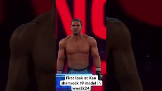 First look at Ken Shamrock 19 model in wwe2k24 [upl. by Francklyn791]