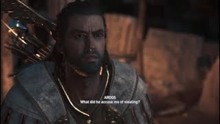 AC Odyssey Part CCXXIII223 Seeking AnswersOf Minotaurs And Men  Cutscenes [upl. by Dahraf]