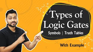 Types of Logic Gates  Symbols  Truth Tables [upl. by Attenahs]