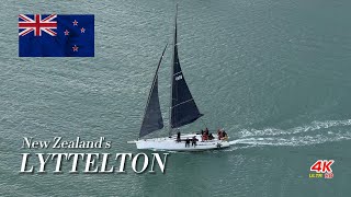 Unforgettable Scenery 4K Lyttelton Harbour New Zealand  Scenic Film With Relaxation Music [upl. by Kingdon]