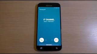 Samsung Galaxy S7 Incoming Call [upl. by Sakovich]