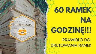 Drutowanie ramek na prawidle za grosze [upl. by Silas]